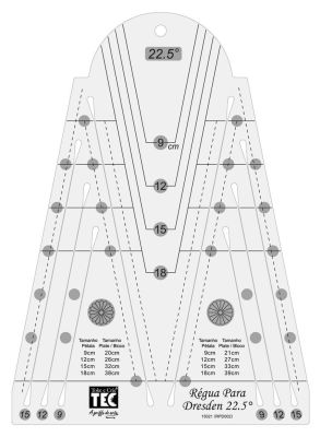 Régua para Dresden 22,5° TEC