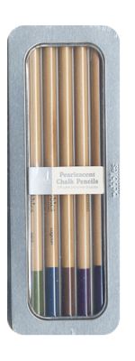 Kit Chalk Pencil Pearlescent Pastels (Lápis Pastel)