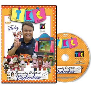 DVD Coleção Trabalhos Escolares Criativos - Recreação Didática Dedoches