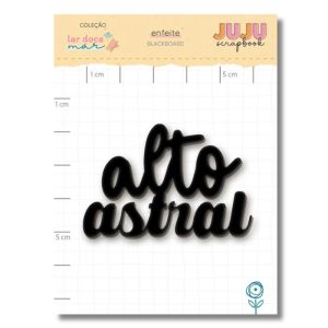 Blackboard Juju Scrapbook Alto Astral Coleção Lar Doce Mar