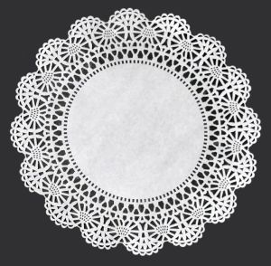 Papel Rendado Doilies Arte Fácil 25 cm