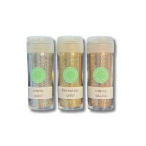 Kit com 3 Glitters Extra Fino Martha Stewart MT04