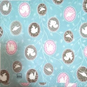 Guardanapo para Decoupage Icones Femininos