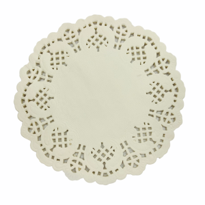 Papel Rendado Doily Arte & Montagem Branco 14 cm