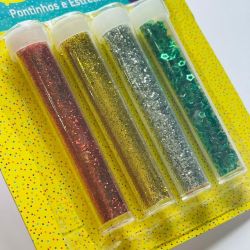 Kit Glitter Brilho Make+ 