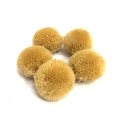 Pompom 3 cm Bege