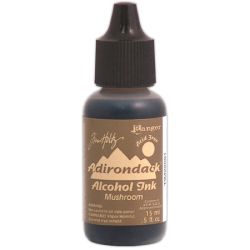 Tinta a Base de Álcool Alcohol Ink Adirondack Mushroom by Tim Holtz