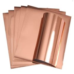 Vinil Adesivo American Crafts 30,5 x 30,5 cm Rose Gold